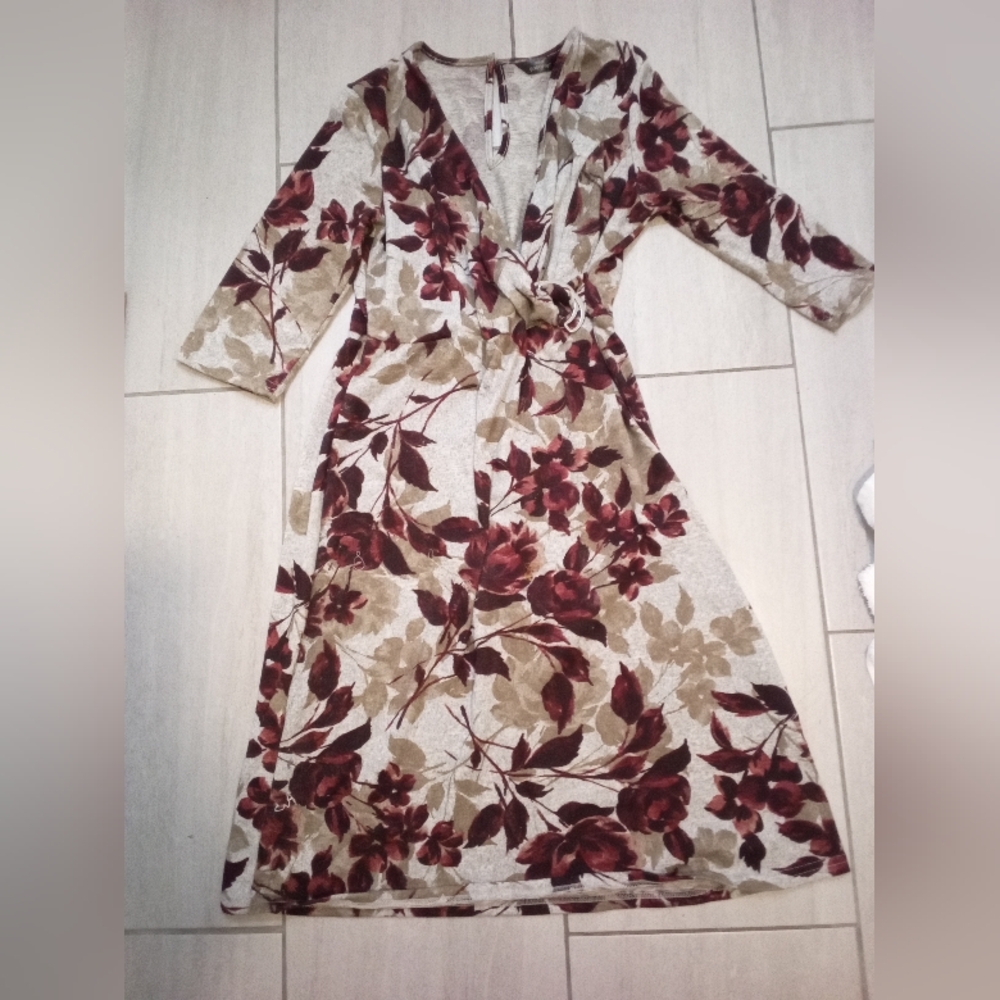 🍀Floral Long Sleeve Dress From Mlle Gabrielle Nwot